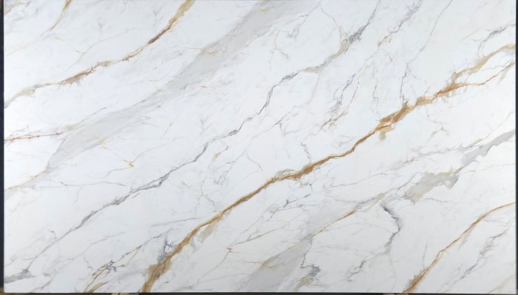 Calacatta Gold Natural Quartz 3cm 138 x 79 ( Bookmatched) Calacatta Gold Natural Quartz 3cm 138 x 79 ( Bookmatched)